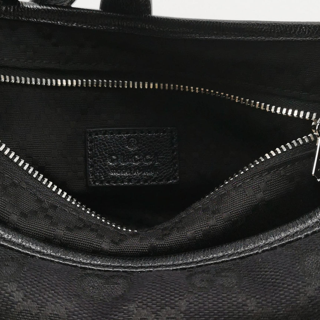 Gucci Jackie Slim Shoulder Bag Canvas Back