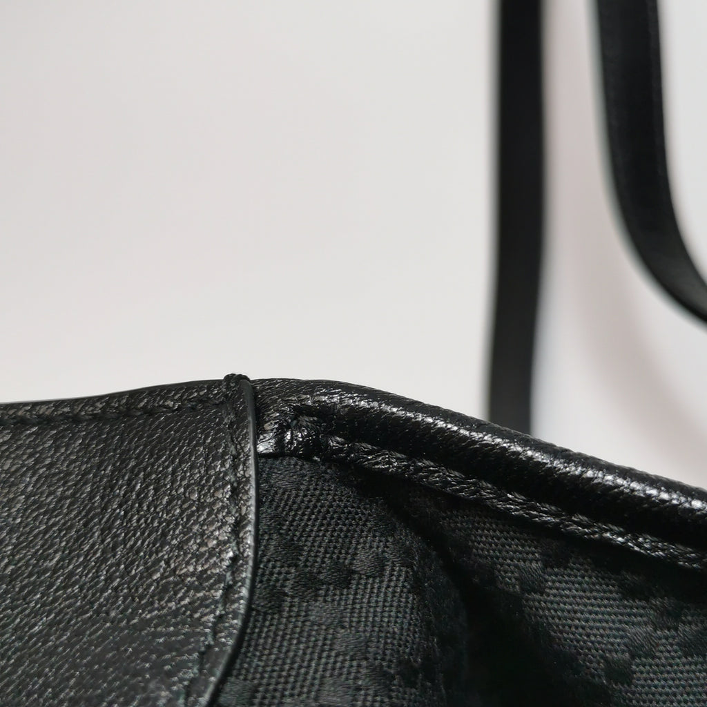 Gucci Jackie Slim Shoulder Bag Canvas Back