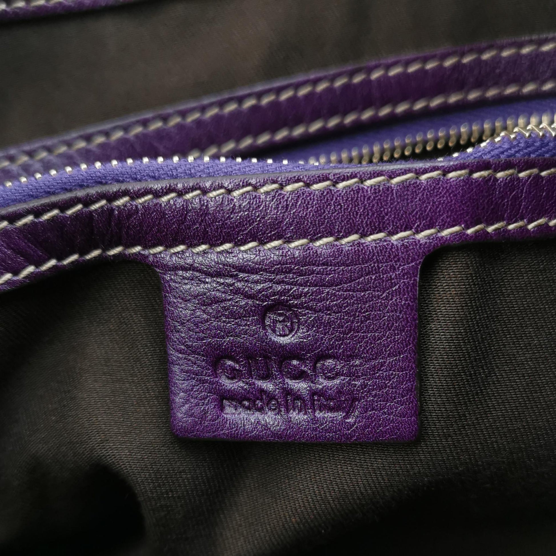 Gucci Jackie Suede Studded O Bouvier Hobo