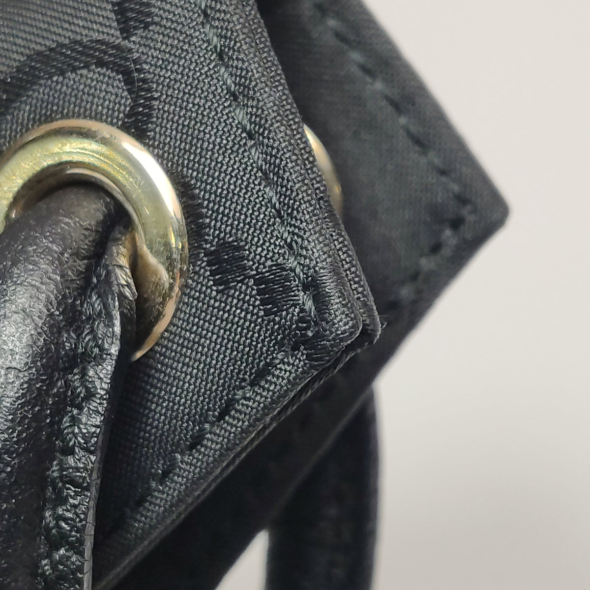 Gucci GG Nylon Hobo Black
