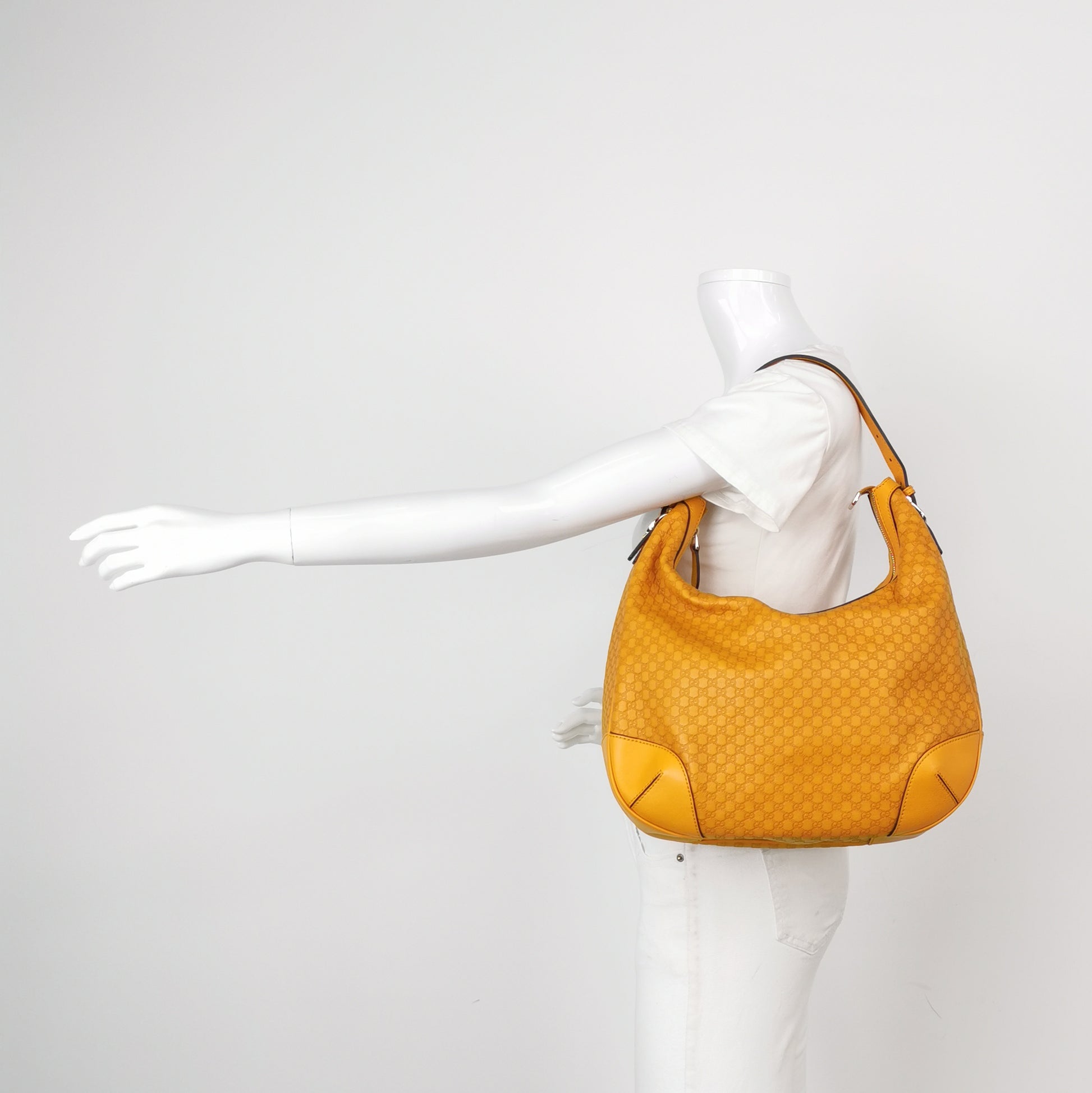 Gucci Microguccissima Nice Shoulder Bag Orange