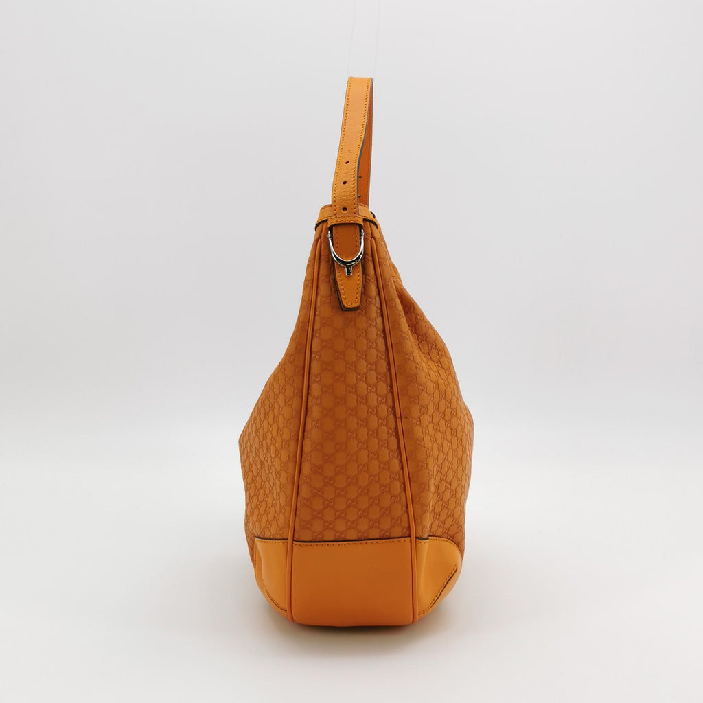 Gucci Microguccissima Nice Shoulder Bag Orange