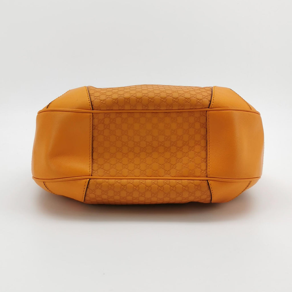 Gucci Microguccissima Nice Shoulder Bag Orange
