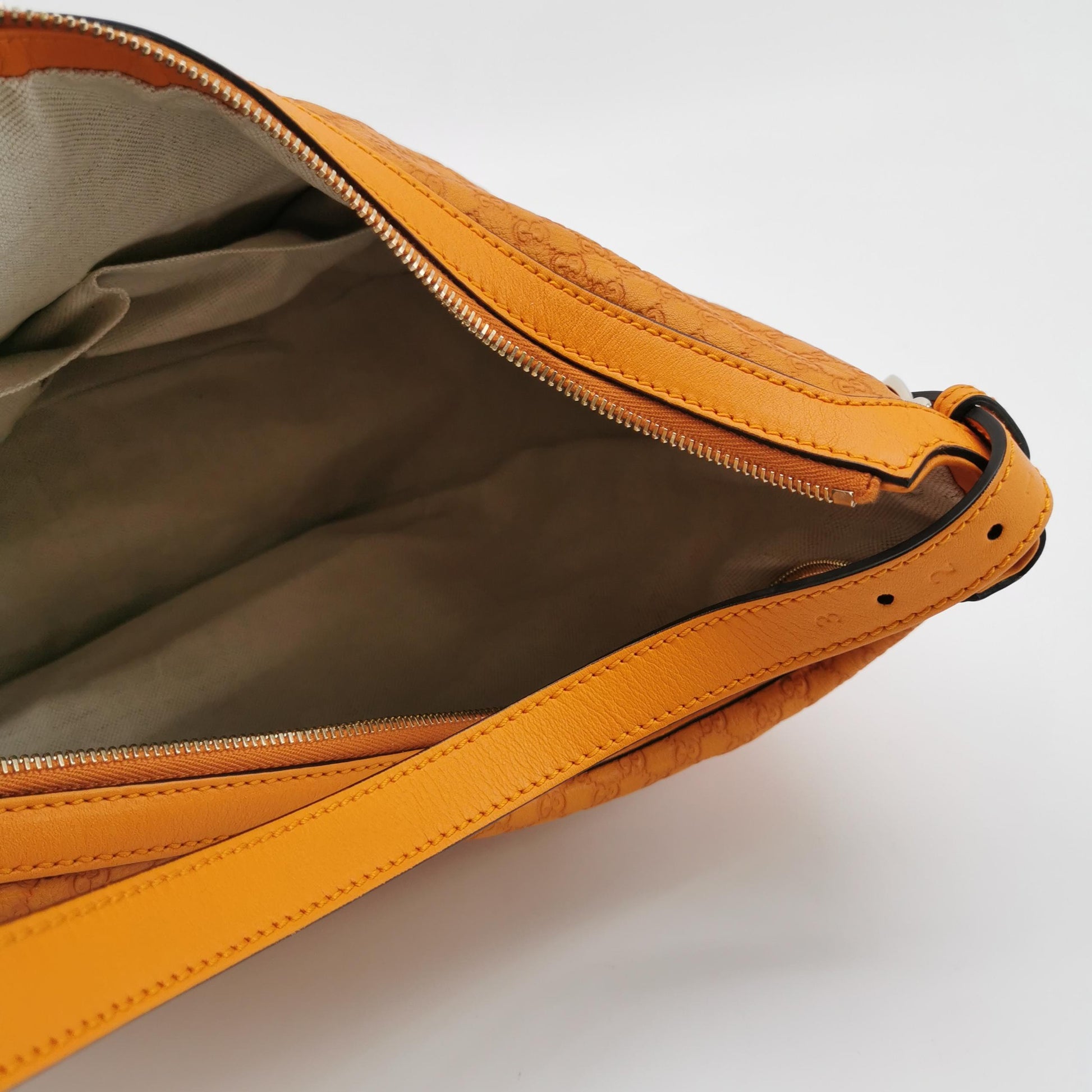 Gucci Microguccissima Nice Shoulder Bag Orange