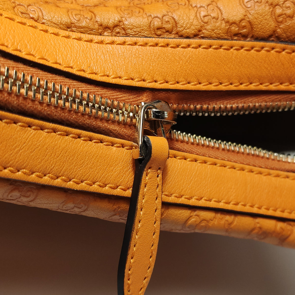 Gucci Microguccissima Nice Shoulder Bag Orange