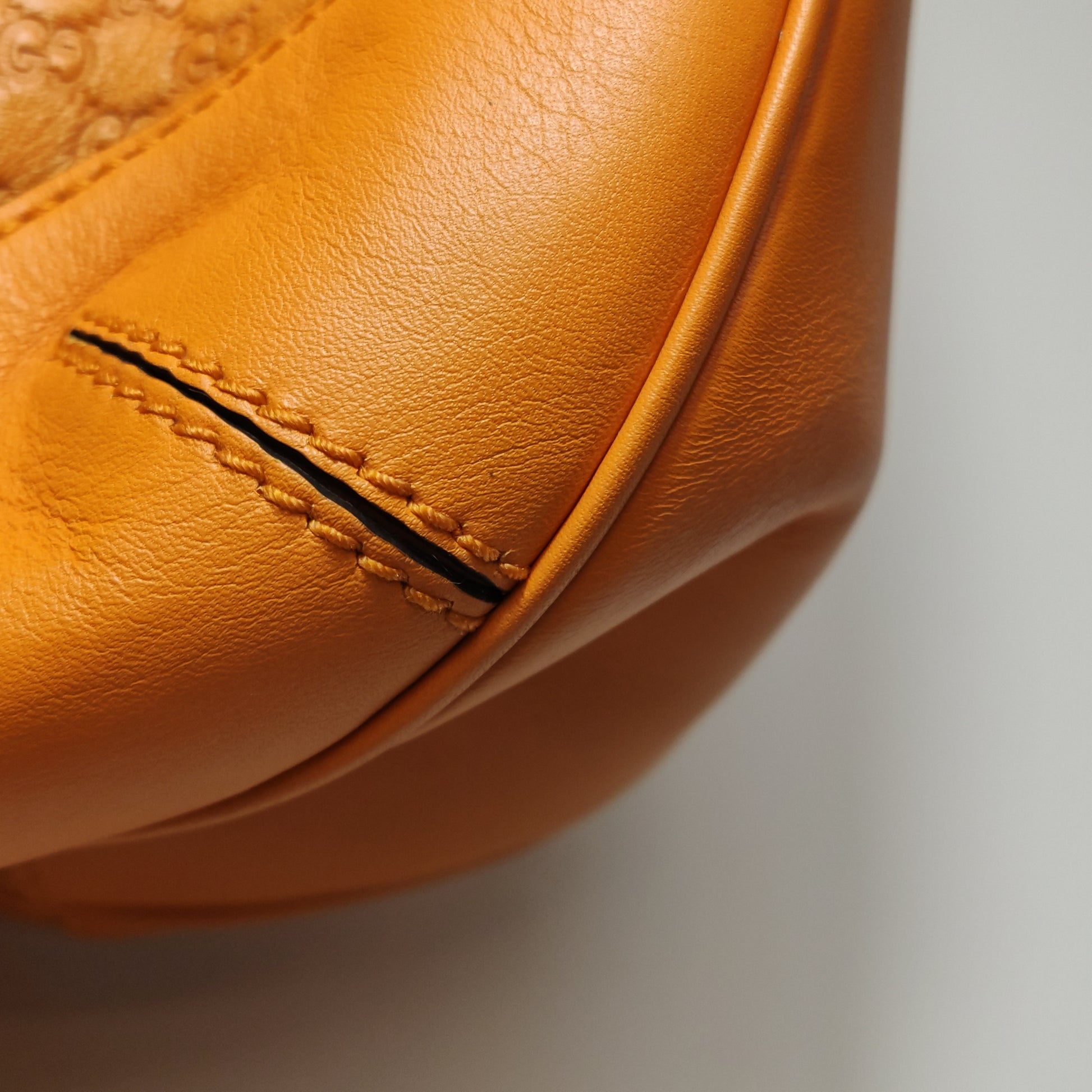 Gucci Microguccissima Nice Shoulder Bag Orange