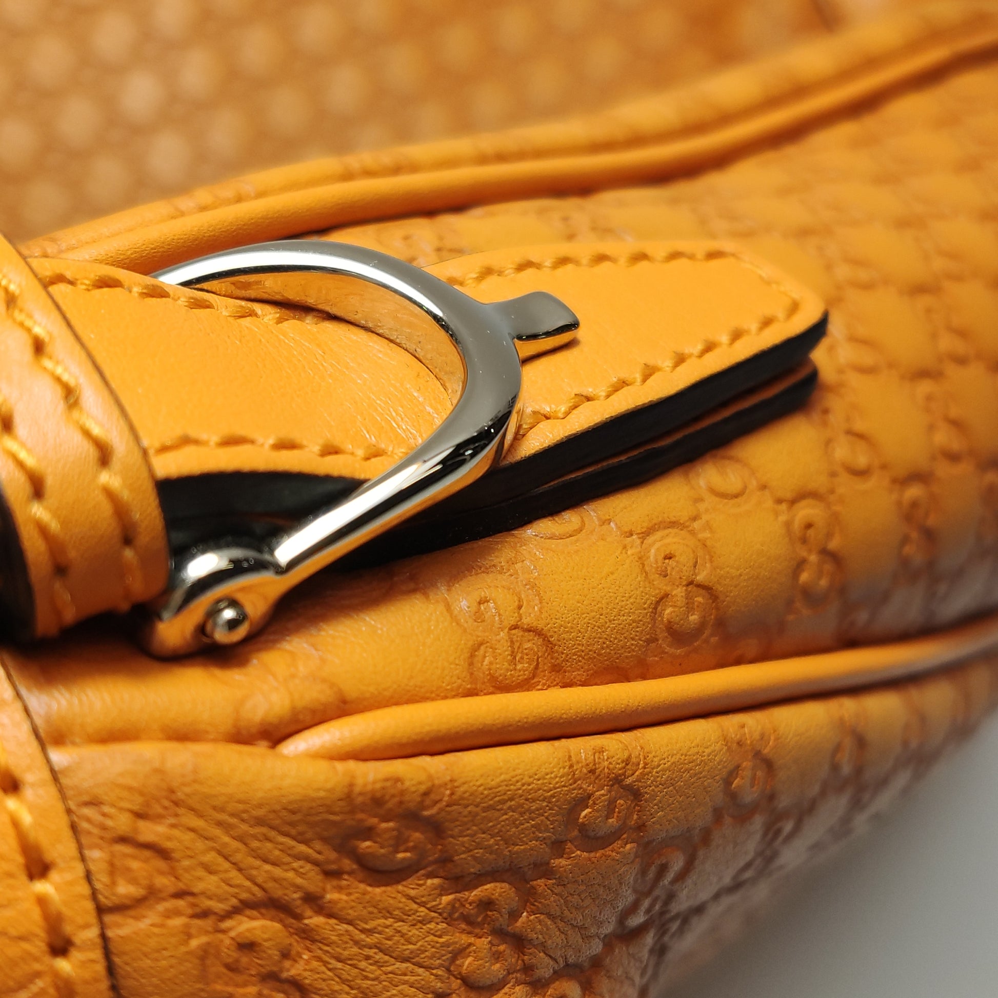Gucci Microguccissima Nice Shoulder Bag Orange