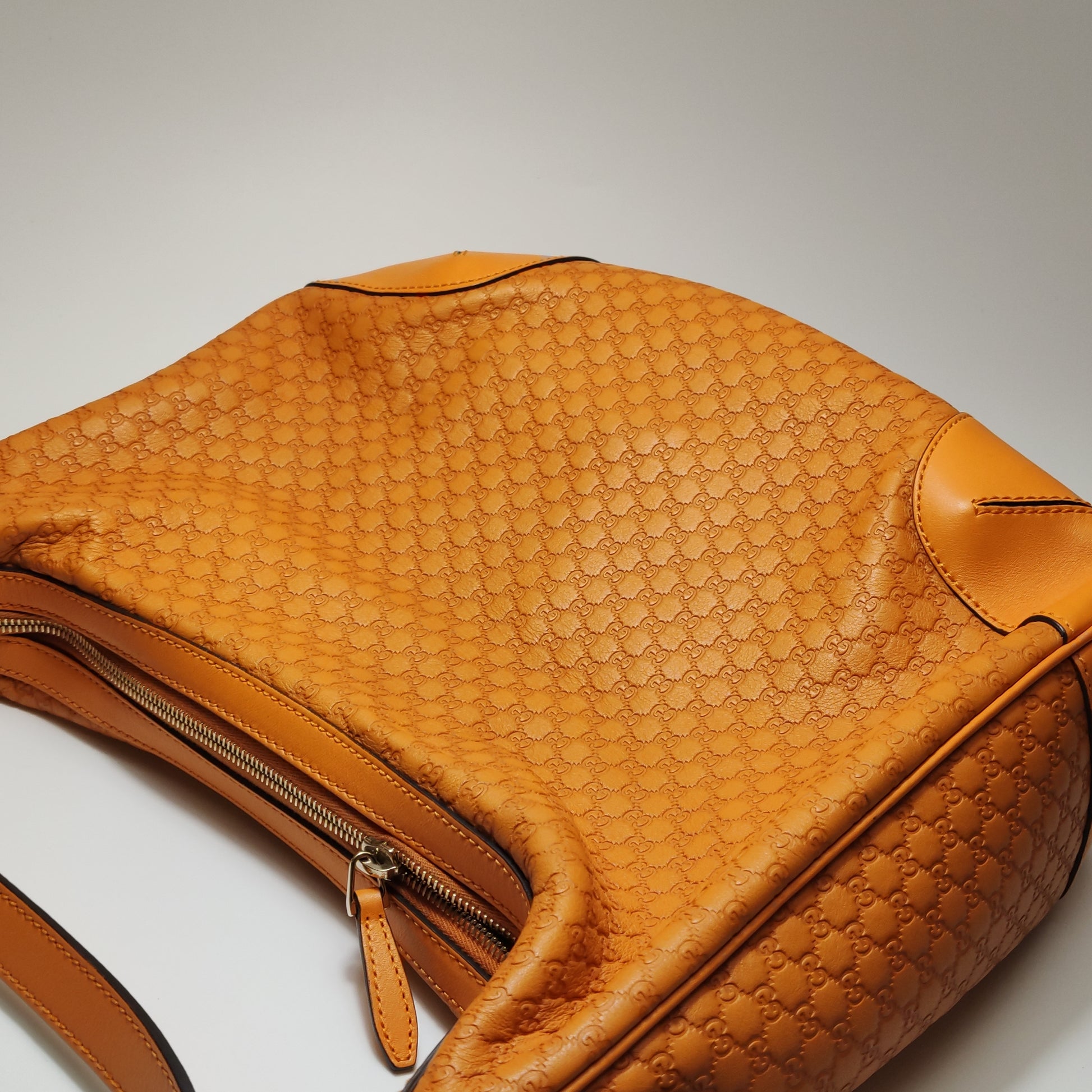 Gucci Microguccissima Nice Shoulder Bag Orange
