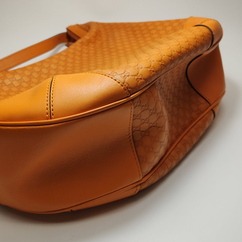 Gucci Microguccissima Nice Shoulder Bag Orange