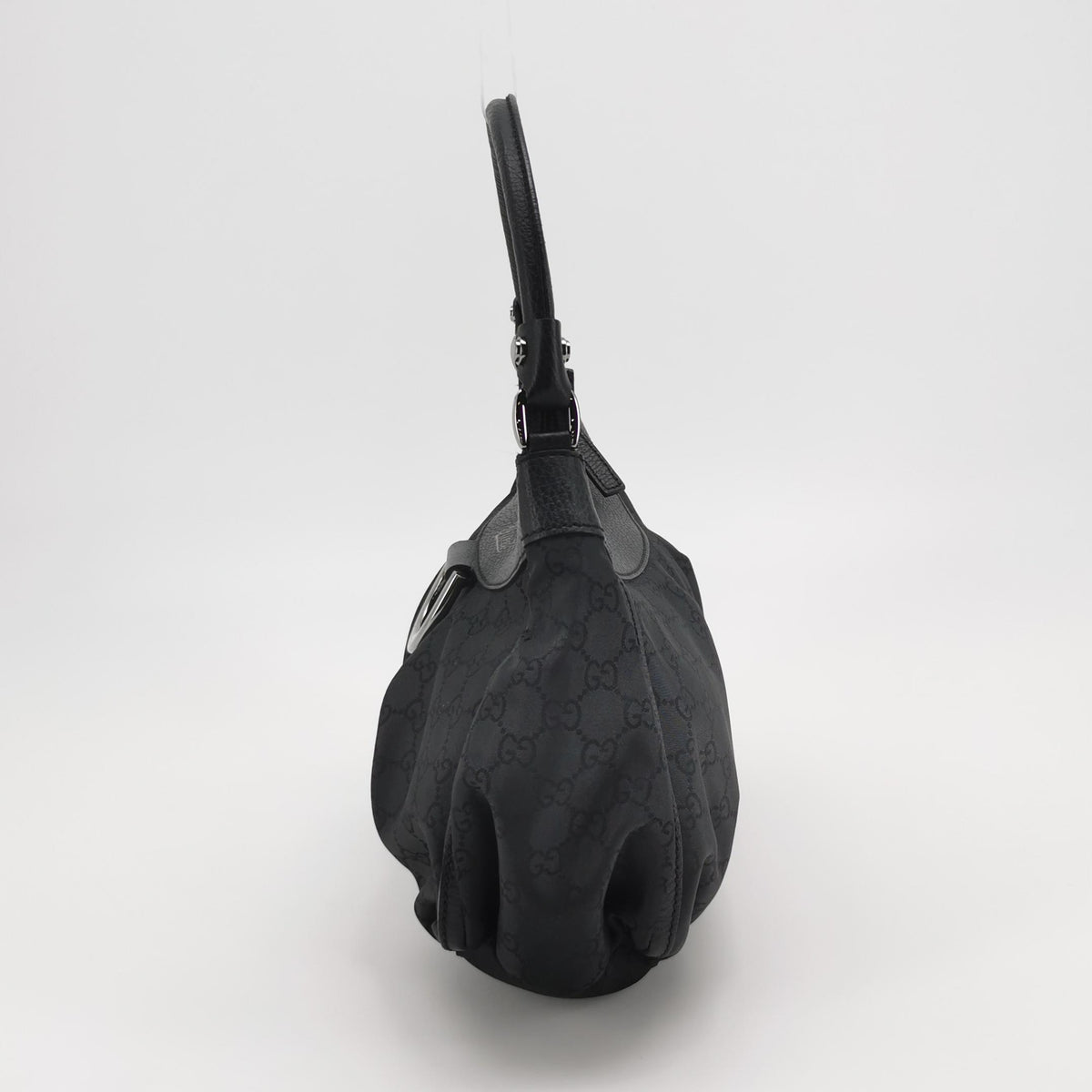 Gucci Abbey D-ring Hobo Shoulder Bag Black