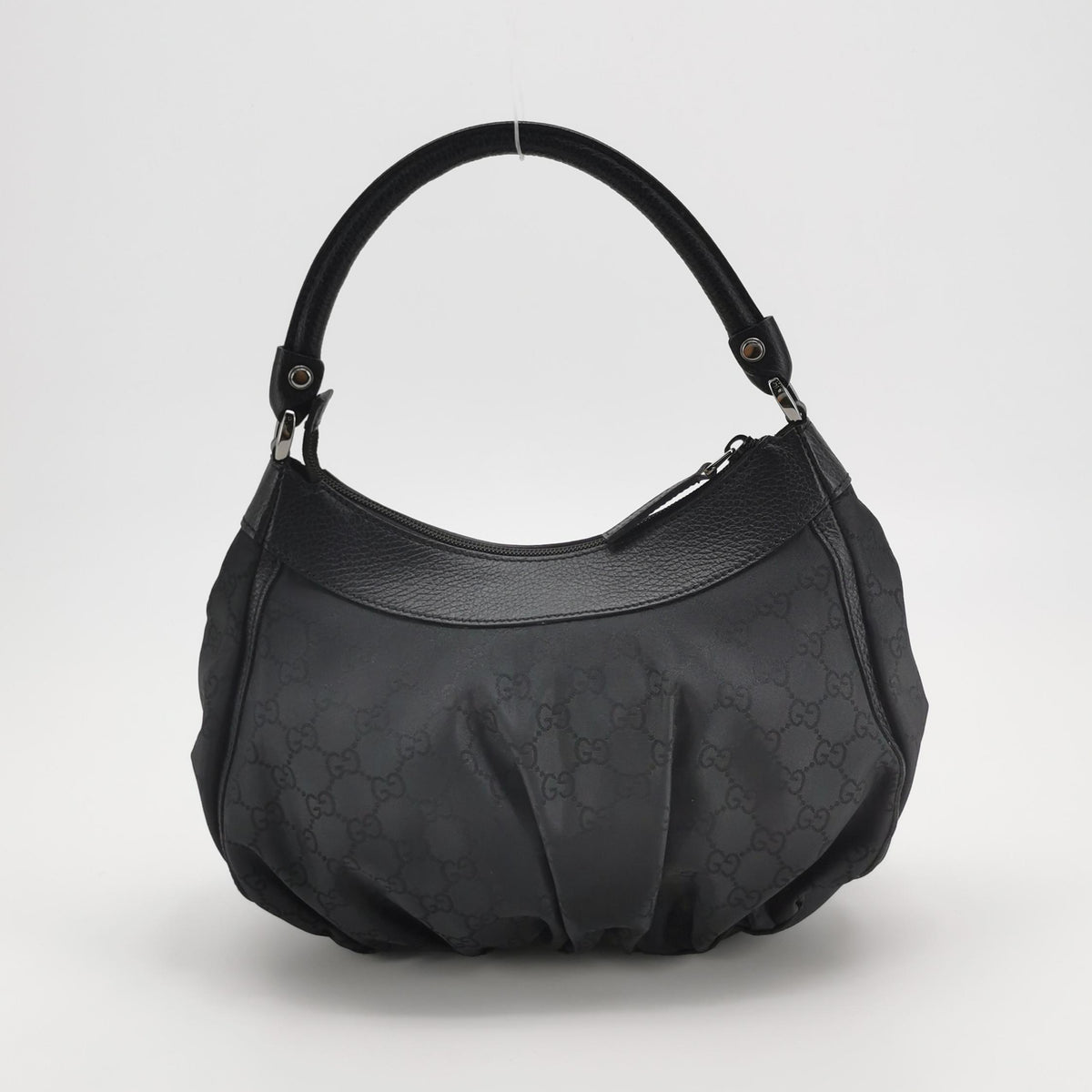 Gucci Abbey D-ring Hobo Shoulder Bag Black