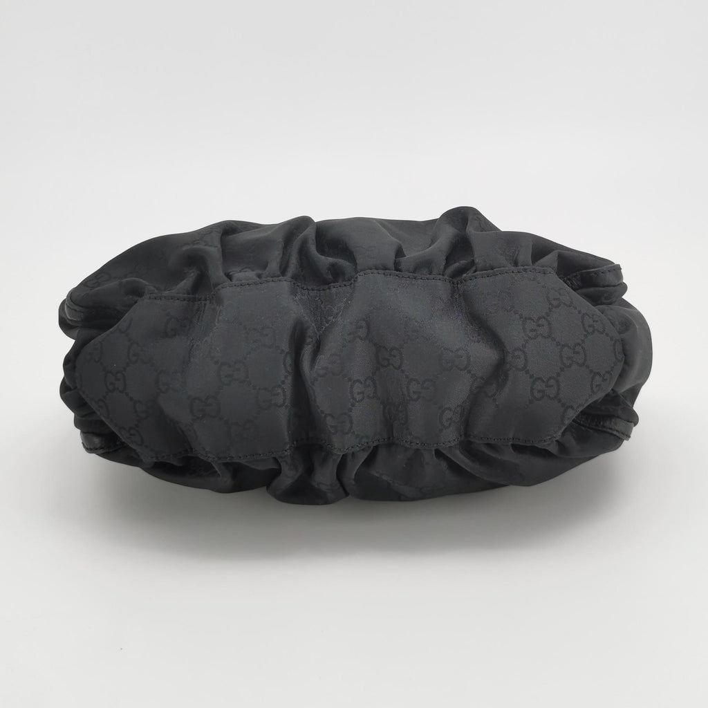 Gucci Abbey D-ring Hobo Shoulder Bag Black