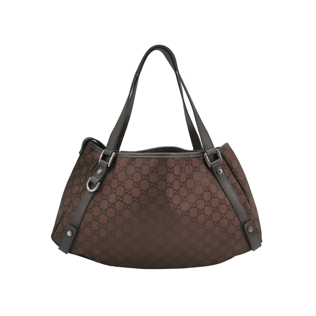 Gucci Abbey Hobo Dark Brown
