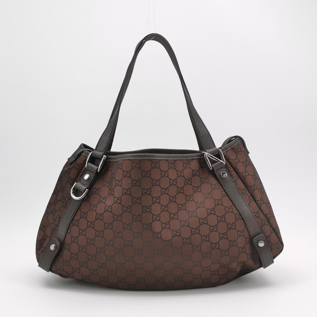 Gucci Abbey Hobo Dark Brown
