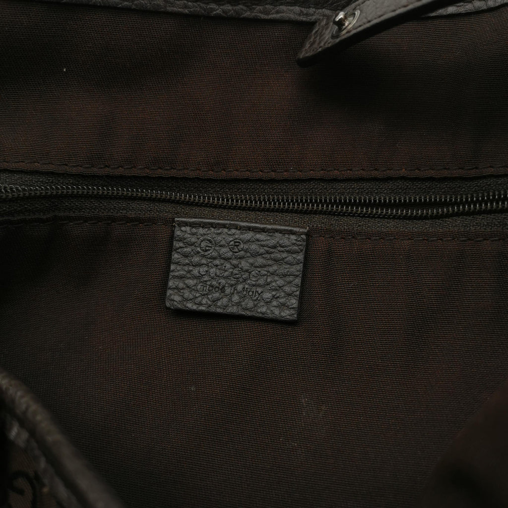 Gucci Abbey Hobo Dark Brown