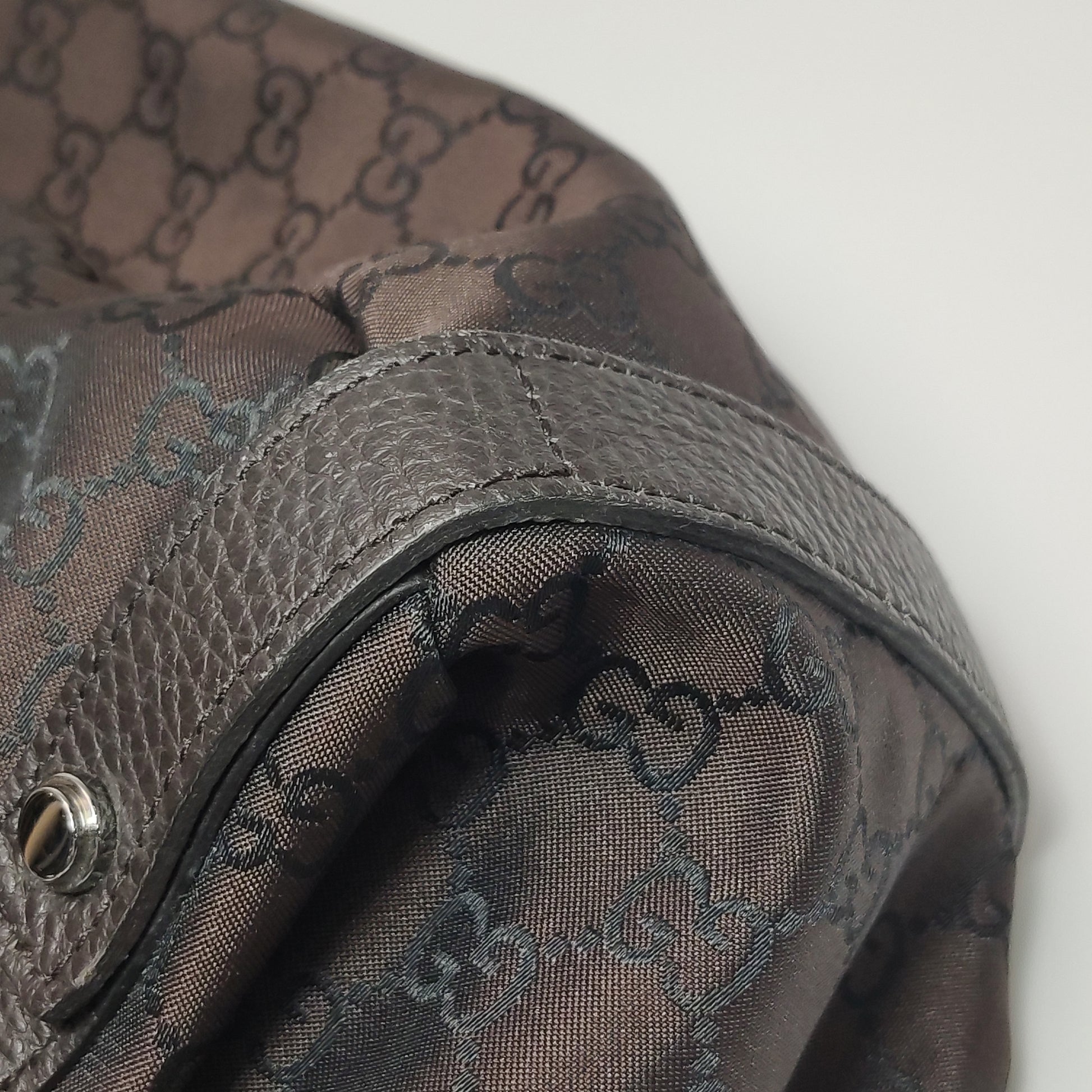 Gucci Abbey Hobo Dark Brown