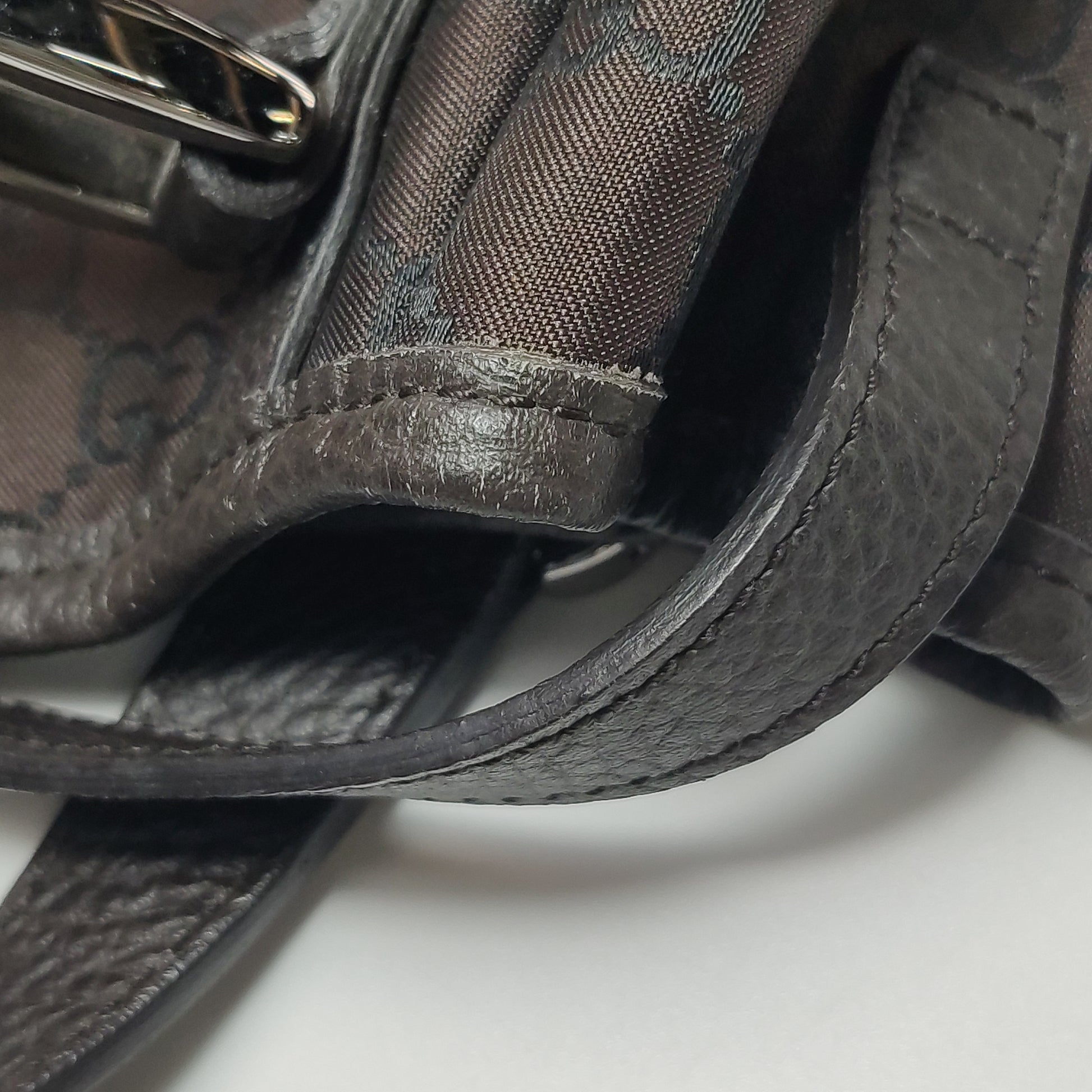 Gucci Abbey Hobo Dark Brown
