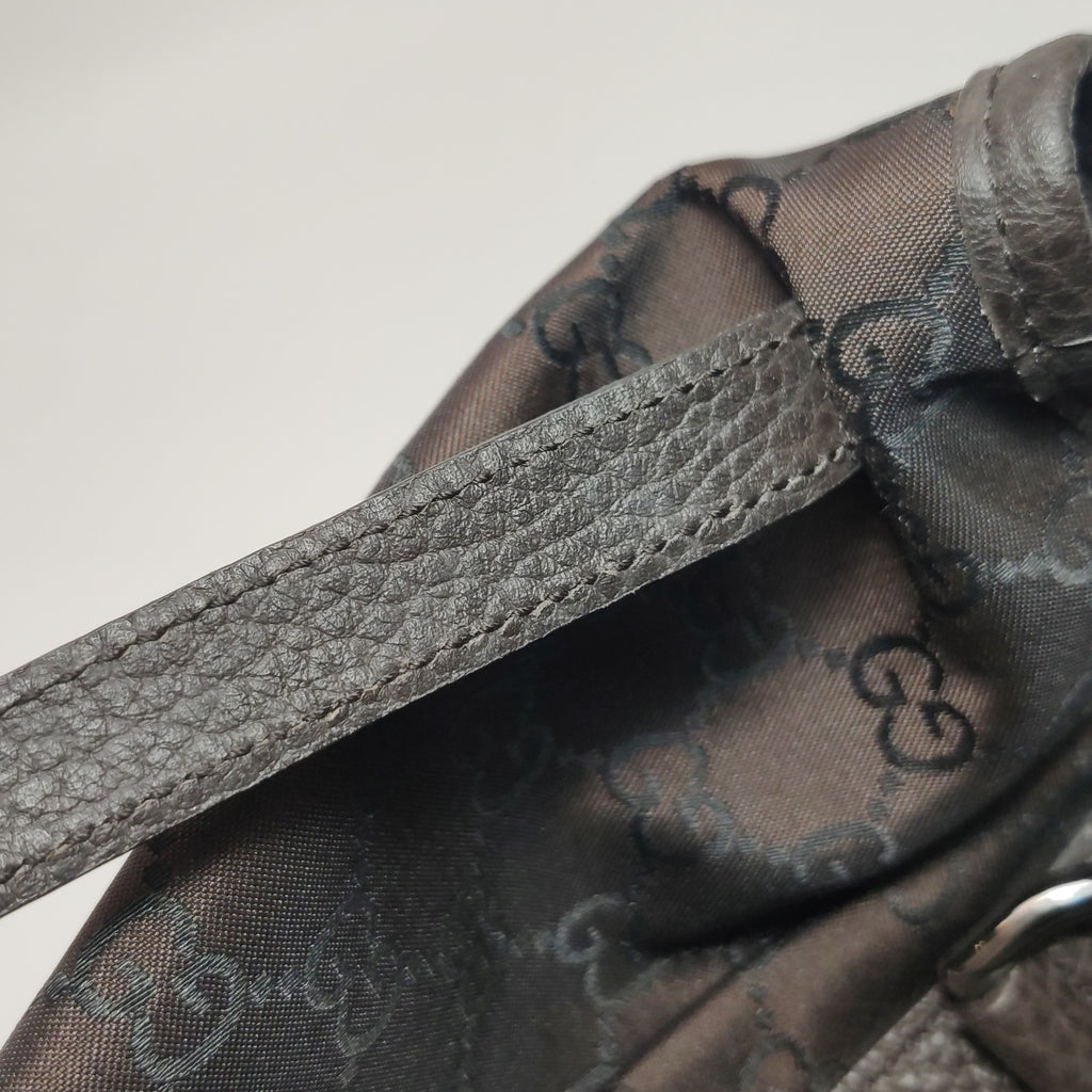 Gucci Abbey Hobo Dark Brown