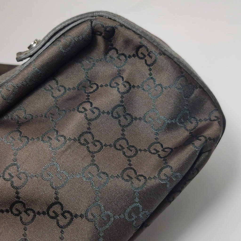 Gucci Abbey Hobo Dark Brown