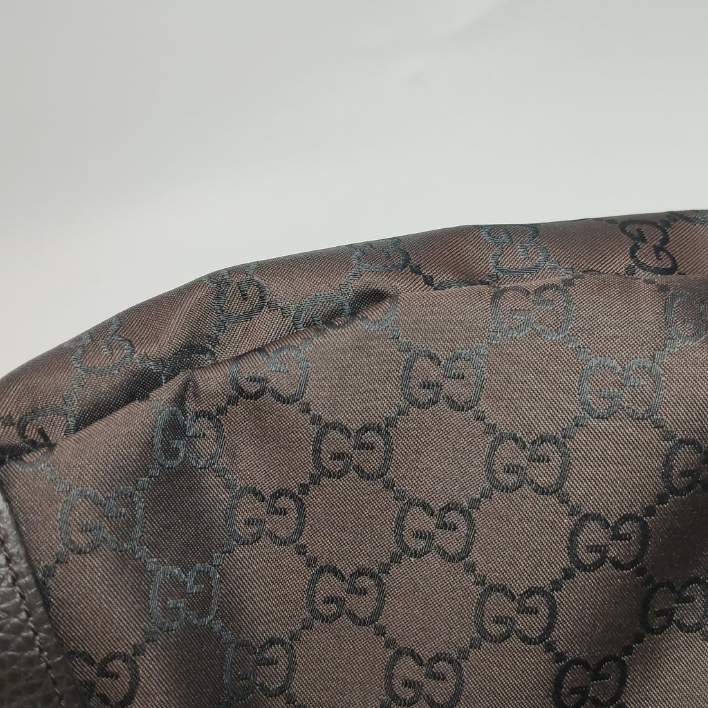 Gucci Abbey Hobo Dark Brown