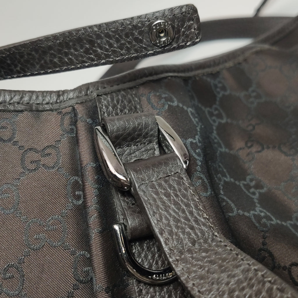 Gucci Abbey Hobo Dark Brown