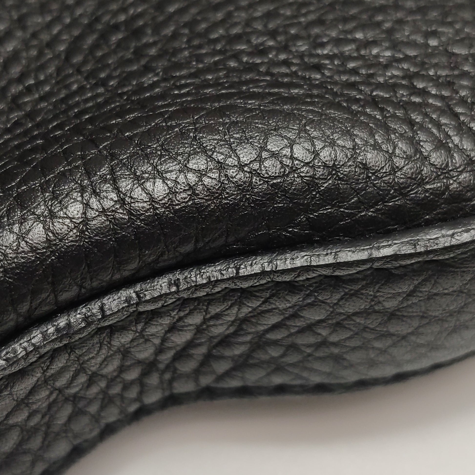 Gucci Web Hobo Medium Grained Calfskin Black