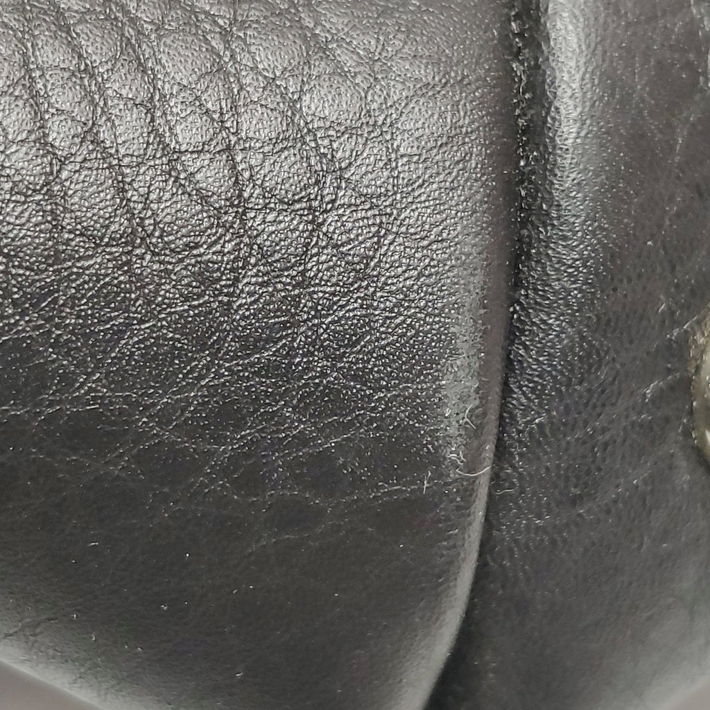 Gucci Web Hobo Medium Grained Calfskin Black