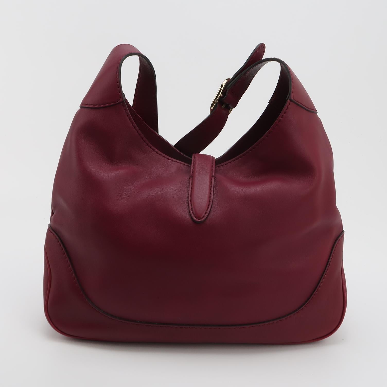 Gucci Jackie Medium Dark Red