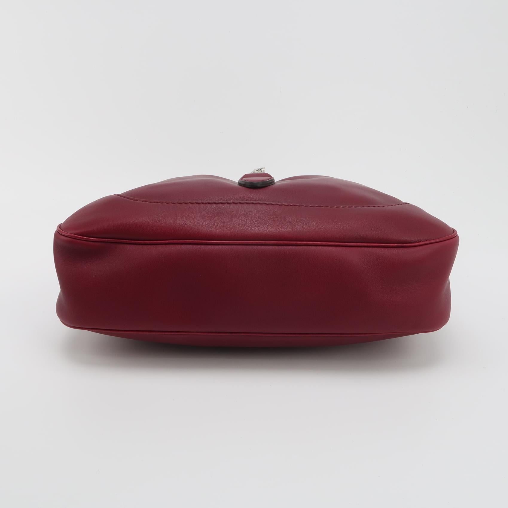 Gucci Jackie Medium Dark Red
