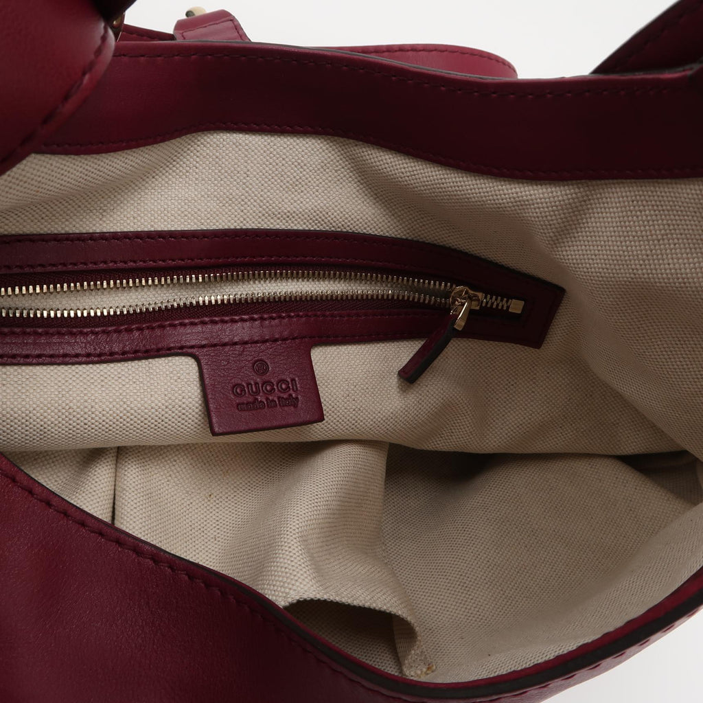 Gucci Jackie Medium Dark Red