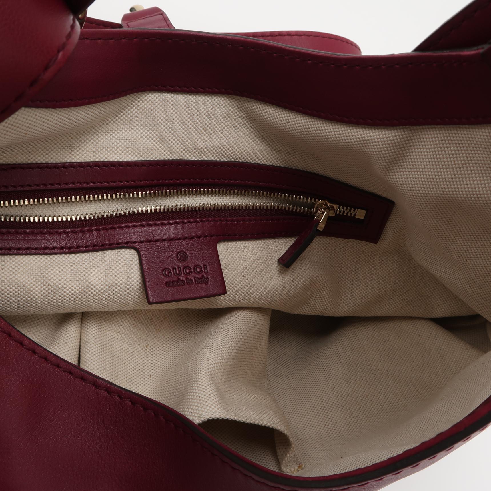Gucci Jackie Medium Dark Red