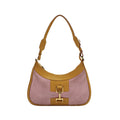 Gucci Jackie Suede Trim Pink