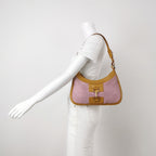 Gucci Jackie Suede Trim Pink