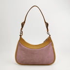 Gucci Jackie Suede Trim Pink