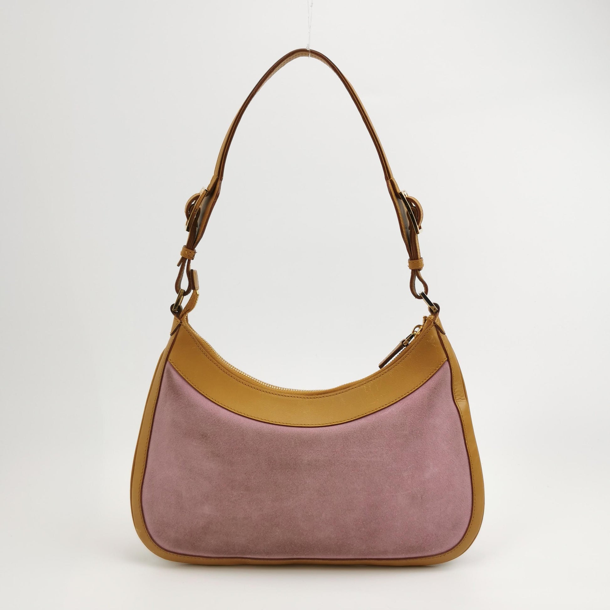 Gucci Jackie Suede Trim Pink