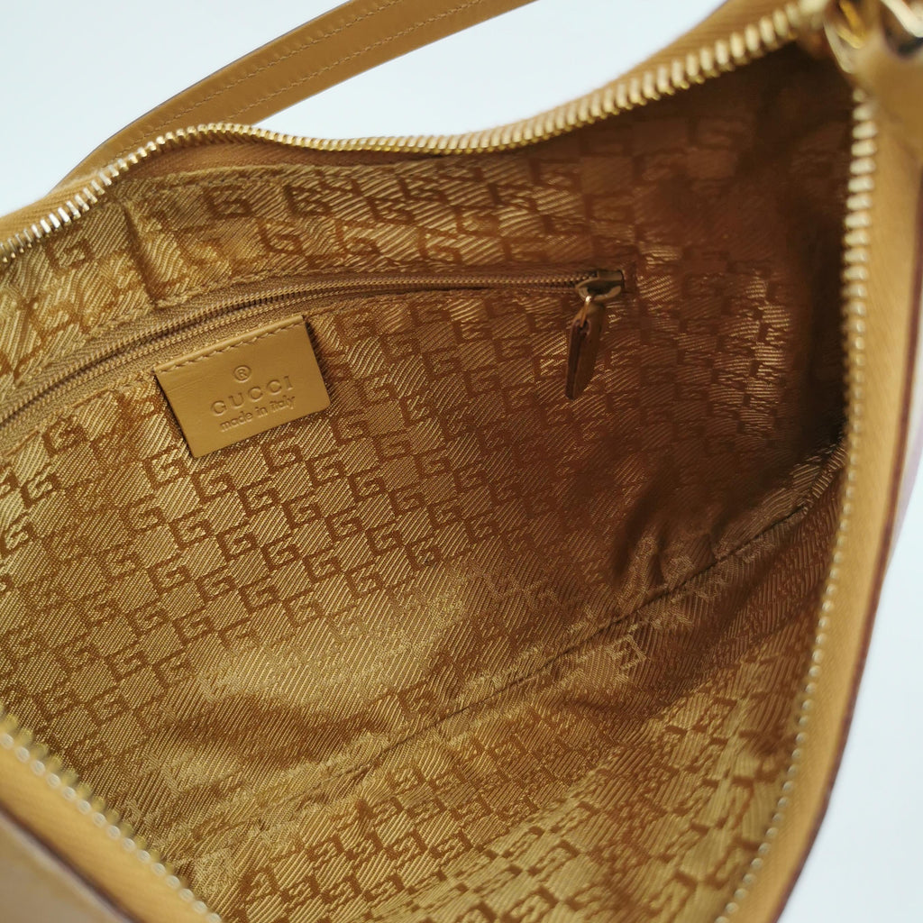 Gucci Jackie Suede Trim Pink