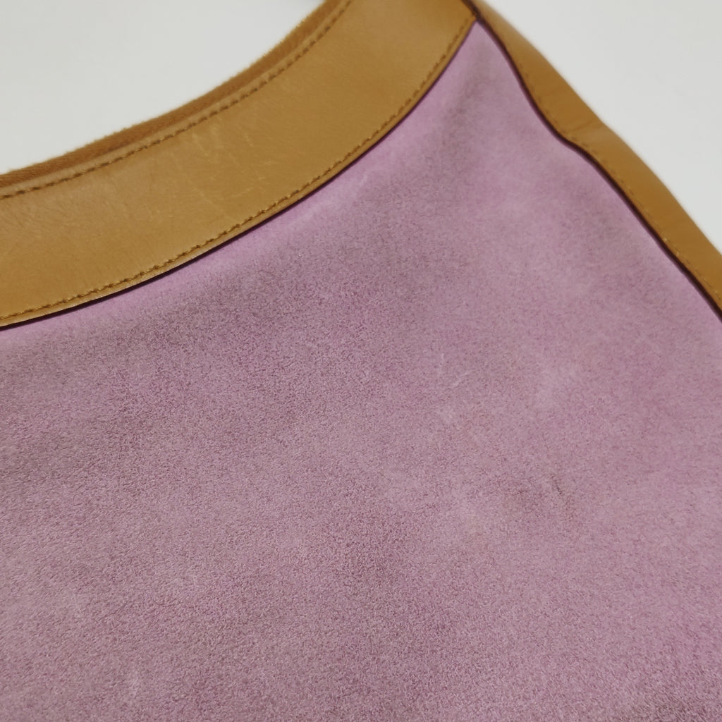 Gucci Jackie Suede Trim Pink