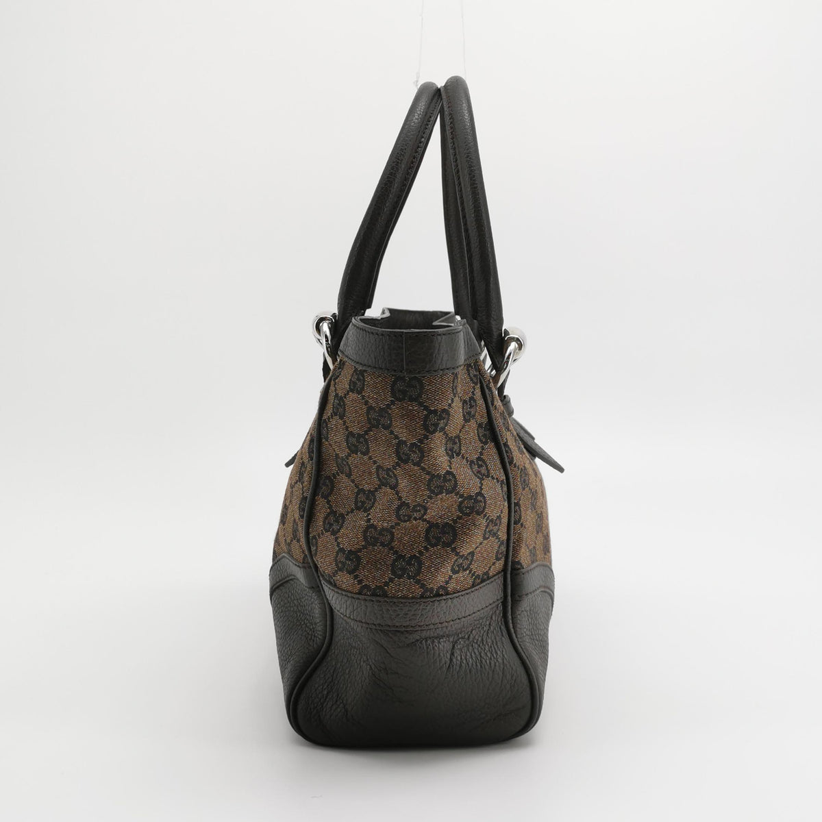 Gucci Canvas Tote Shoulder Brown