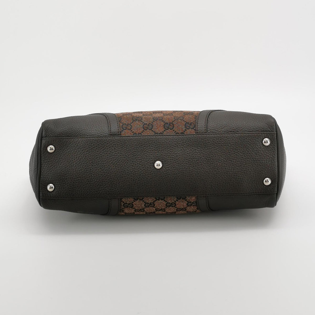 Gucci Canvas Tote Shoulder Brown