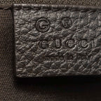 Gucci Canvas Tote Shoulder Brown