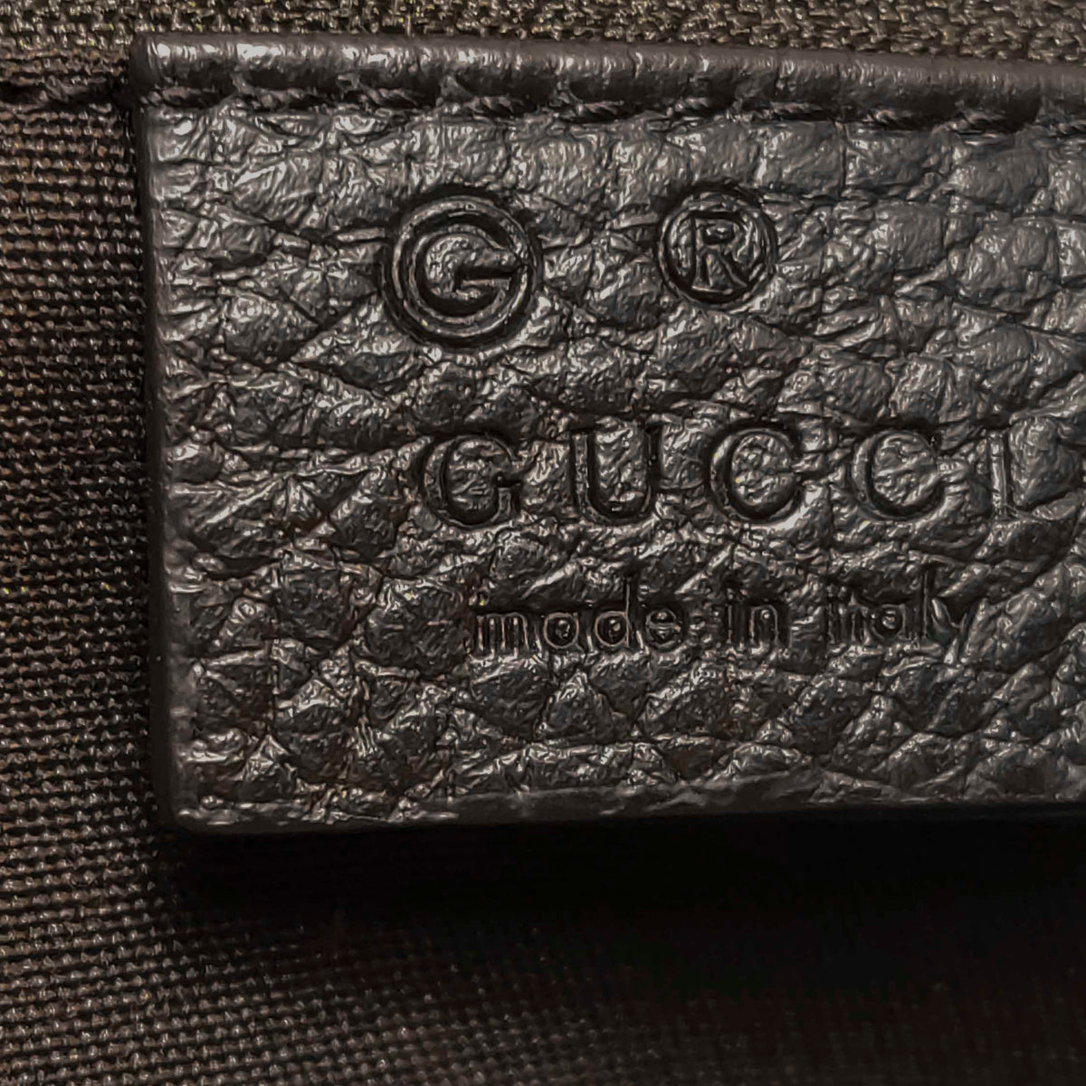 Gucci Canvas Tote Shoulder Brown