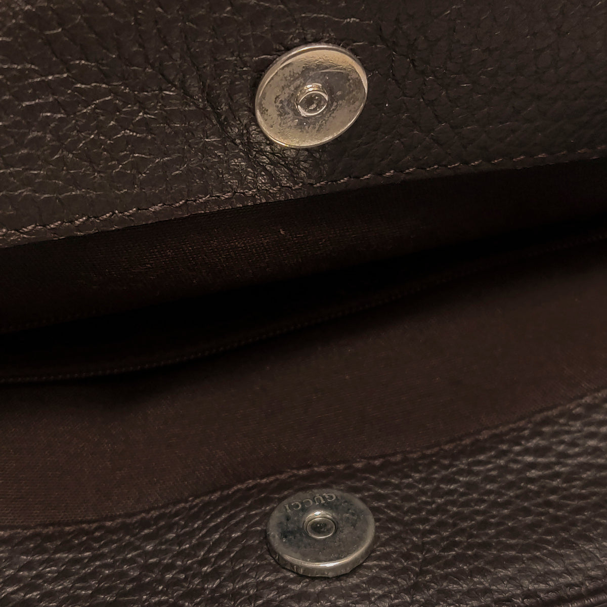 Gucci Canvas Tote Shoulder Brown