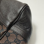Gucci Canvas Tote Shoulder Brown