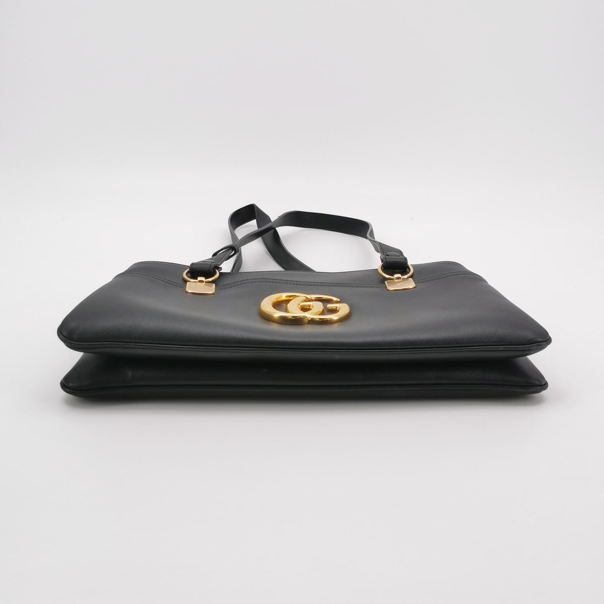 Gucci Double G Arli Shoulder Bag Black