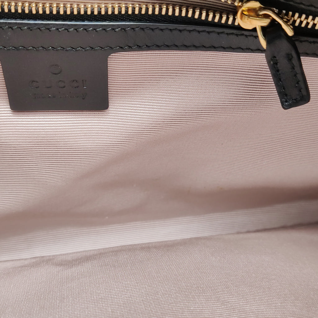 Gucci Double G Arli Shoulder Bag Black