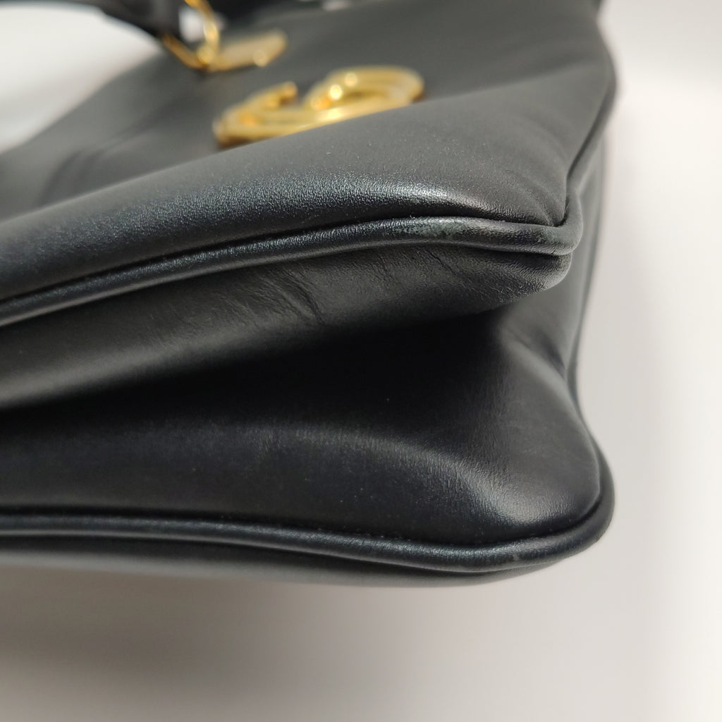 Gucci Double G Arli Shoulder Bag Black