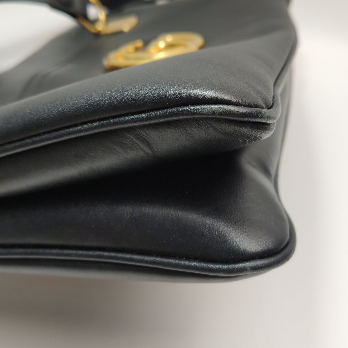 Gucci Double G Arli Shoulder Bag Black