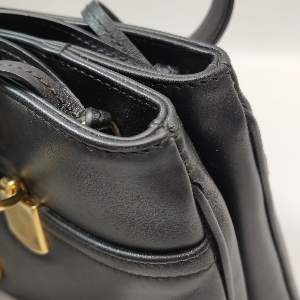 Gucci Double G Arli Shoulder Bag Black