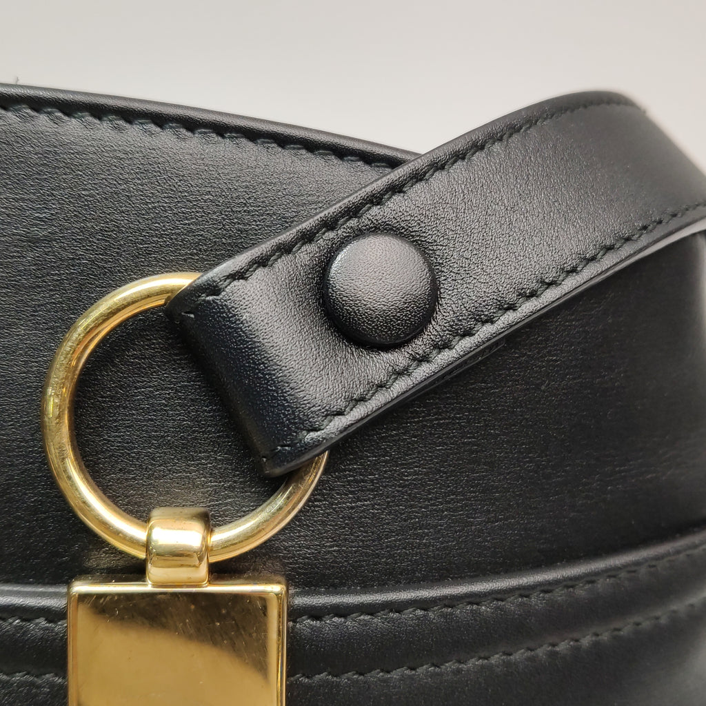 Gucci Double G Arli Shoulder Bag Black