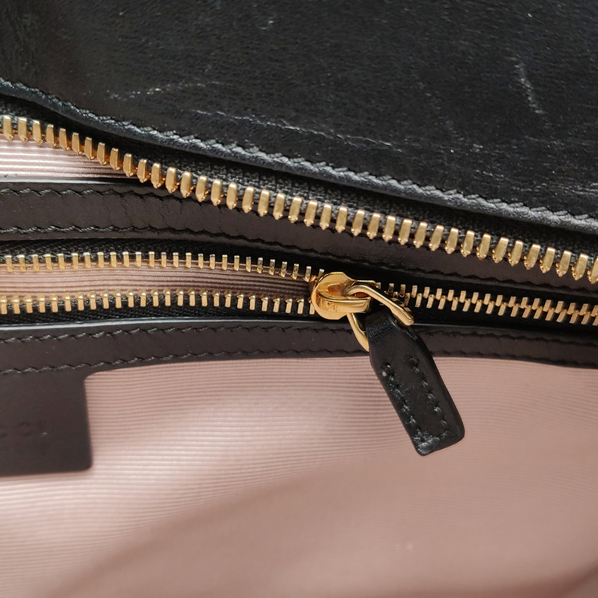 Gucci Double G Arli Shoulder Bag Black